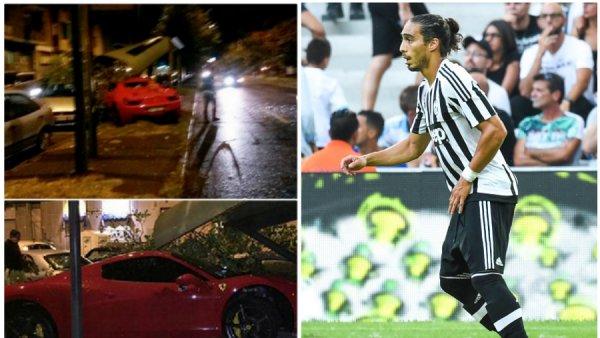 لاعب يوفنتوس كاسيرس يتعرض لحادث سير تحت تأثير "الكحول"