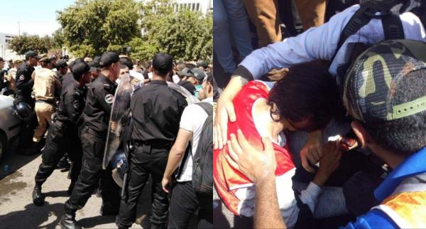 الأساتذة المتعاقدون يتعرضون لـ"القمع" بالدار البيضاء و أكادير ومدن أخرى