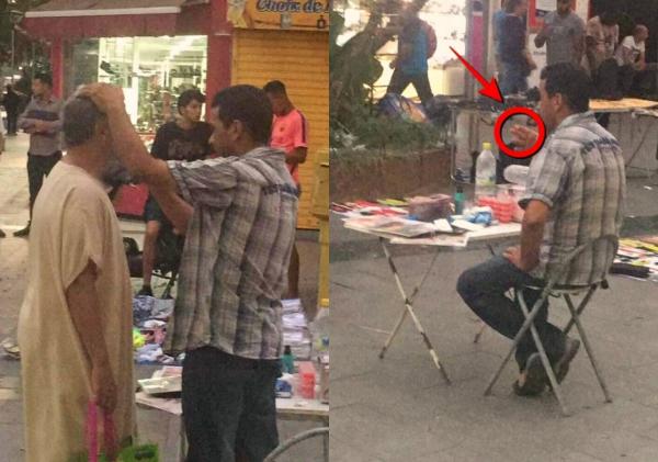 بالصور : مشهد صادم من قلب أشهر شارع بالبيضاء يثير غضب رواد الفيسبوك