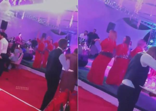 مواطنون يتحدون "كورونا" وينظمون عرسا بالجوق و"الشيخات"