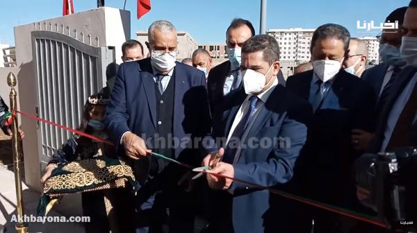 من وجدة الوزير أمزازي يدشن عدة أوراش كبرى لتحسين العرض المدرسي