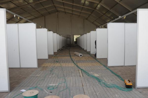 للتكفل بحالات كوفيدـ19... إنشاء مستشفى ميداني بطاقة استيعابية تصل إلى 200 سرير بمراكش