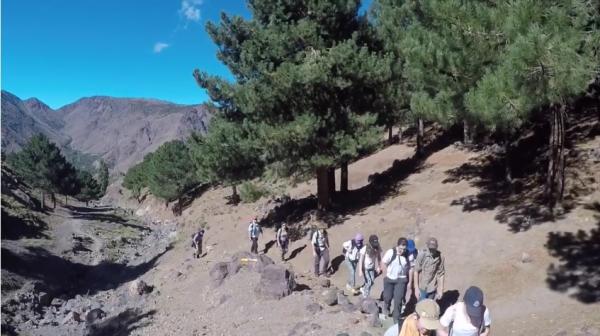 شاهد رحلة طلاب من جامعات بريطانية إلى المملكة المغربية