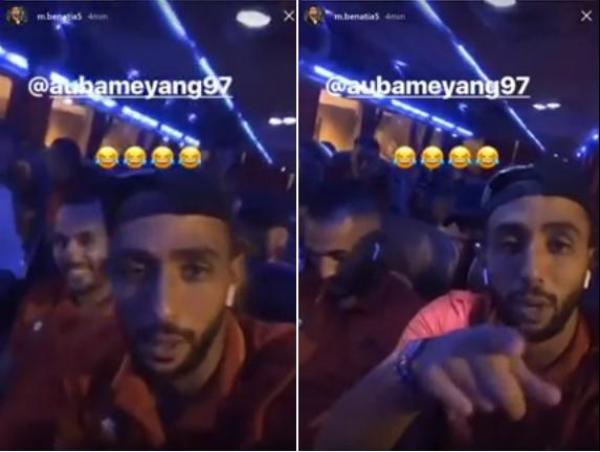 لاعبو المنتخب مطلعينها على الغابون ... هاداك ماشي عصير بالليمون هداك اتاي بالنعناع