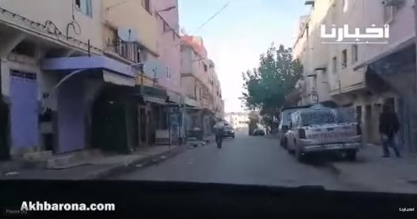 اليوم السابع من حالة الطوارئ الصحية بشوارع المملكة من مدينة سطات