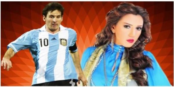 المغربية أسماء لمنور تدعم "ميسي" في محنته بهذه التدوينة‏