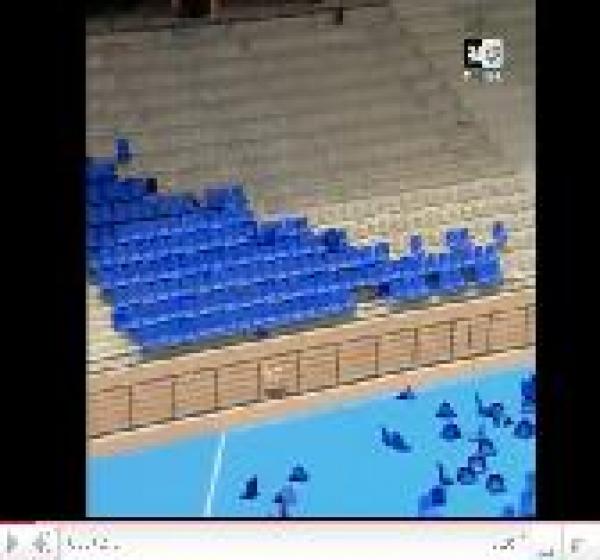 اعمال شغب في ملعب مراكش في مبارة الـكـوكـب الـمراكـشـي Vs أولـمـبـيـك اسـفـي 