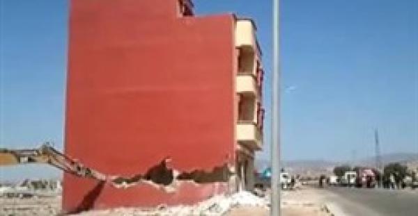 بالفيديو.. أغرب عملية هدم منزل في المغرب