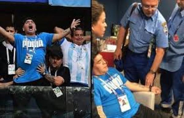 فضحوه..مارادونا يحضر مباريات الأرجنتين مقابل الأموال