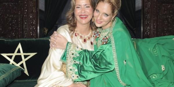 لالة سكينة تنتظرها مولودها الأول و ستهدي والدتها الاميرة لالة مريم أول حفيد