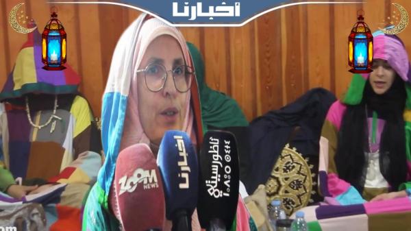 أذكار وابتهالات خلال إحياء مريدات الزاوية الكركرية لليلة القدر