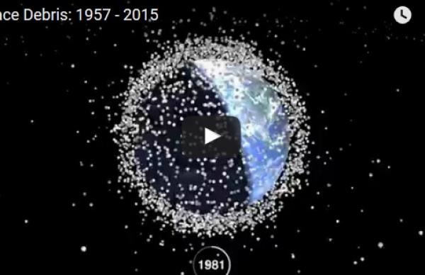 بالفيديو: النفايات الفضائية خطر يهدد البشرية