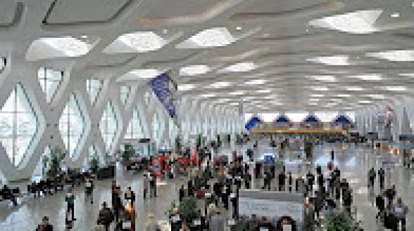 سفراء أفارقة بالمغرب يزورون مطار مراكش المنارة الدولي