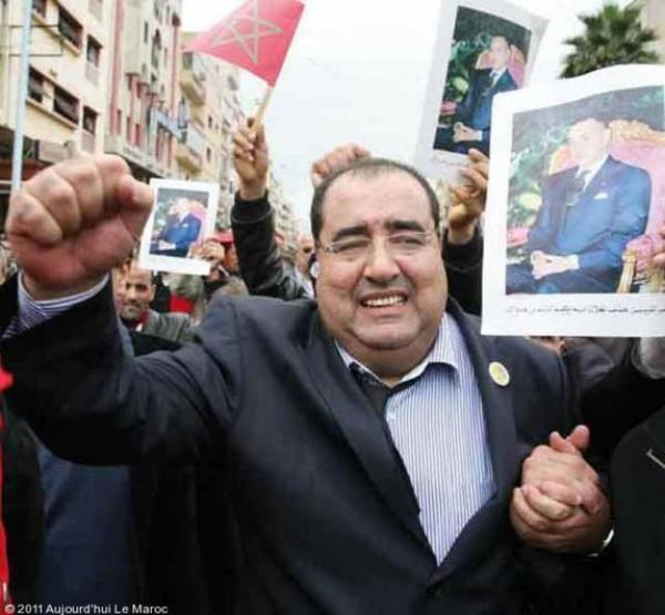 الملك محمد السادس يصف لشكربرجل الدولة المحنك و يهنئه لاختياره على رأس حزب الوردة