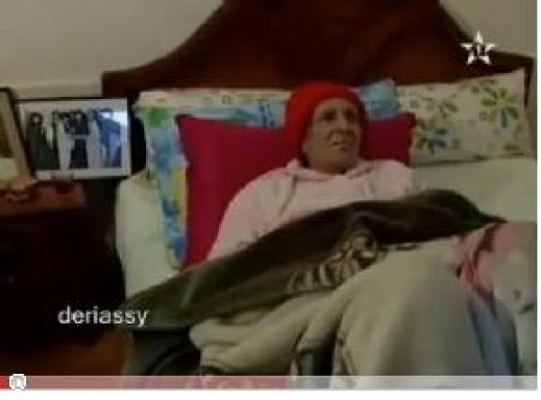 الممثلة المغربية زهور المعمري تصارع الموت 