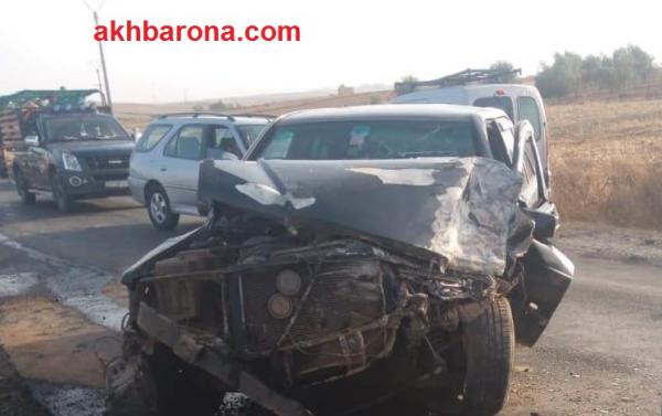 عاجل بالصور:حادثة سير خطيرة وهذه التفاصيل