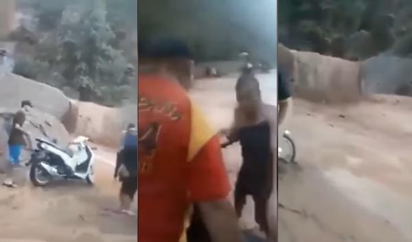 فيضانات تباغت المصطافين بدواوير منطقة أوريكا نواحي مراكش