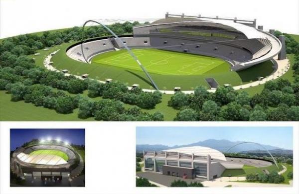 صورة .. الكشف عن احدى تصاميم الملعب الكبير بالحسيمة