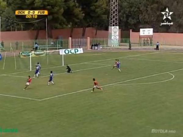 أهداف مباراة أولمبيك خربيكة - الفتح الرباطي 0-2