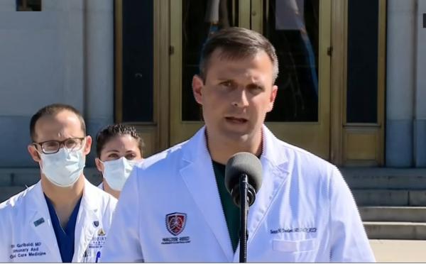 طبيب ترمب: الرئيس تلقى مضادا حيويا وسيعالج برمديسيفير