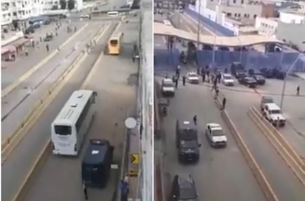 شاهد لحظة عودة المغاربة العالقين بمليلية إلى أرض الوطن