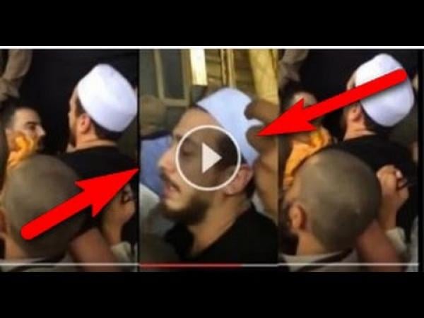 فيديو نادر..  سعد المجرد يصارع من اجل الوصول للكعبة