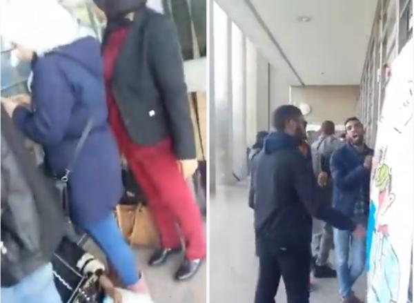 متضررون من مباراة توظيف يعتصمون أمام مقر وزارة الشباب والرياضة للمطالبة بالإفراج عن تعييناتهم