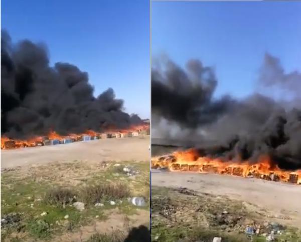 إحراق أطنان من المخدرات و الممنوعات بطنجة