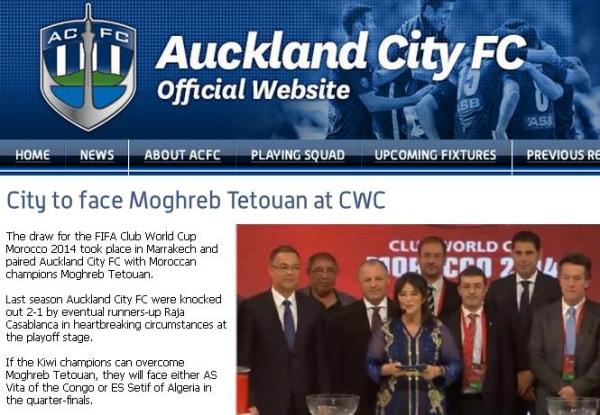 الموقع الرسمي لأوكلاند النيوزلاندي يعتبر أن الفوز على بطل المغرب سيكون بمثابة "المعجزة"