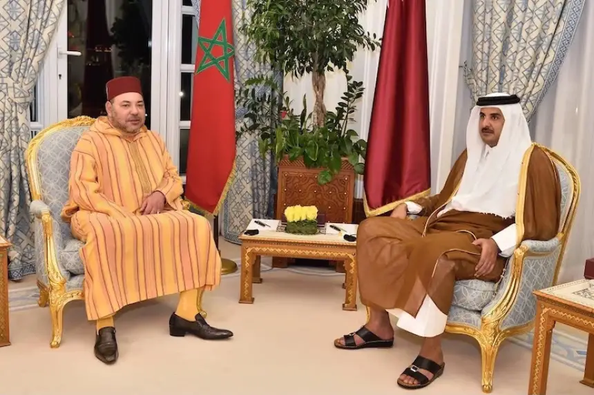 الملك محمد السادس يواسي أمير دولة قطر