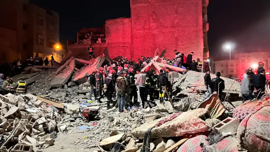 وكيل الملك لدى المحكمة الابتدائية يقدم آخر التفاصيل حول فاجعة انهيار بنايتين سكنيتين بفاس