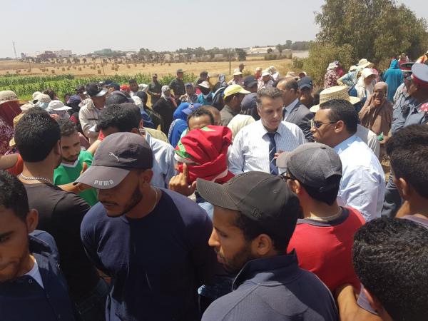 بالصور: هذه هي الضمانات التي قدمتها السلطات الإقليمية لتعليق مسيرة حاشدة كانت متجهة صوب القصر الملكي بالصخيرات