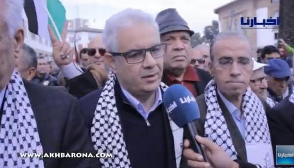 بالفيديو: تصريحات أمناء الأحزاب السياسية خلال المسيرة التضامنية مع القدس