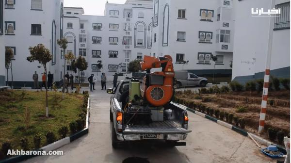 تعقيم احترازي لمجمع سكني بتطوان بسبب إصابات معمل رونو