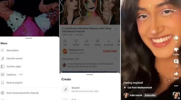 يوتيوب يتيح قص وإعادة مقاطع من أي فيديو مؤهل أو قصير