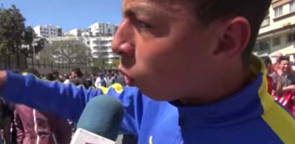 شوف الطريقة كيفاش دخل هاد الشخص للتيران