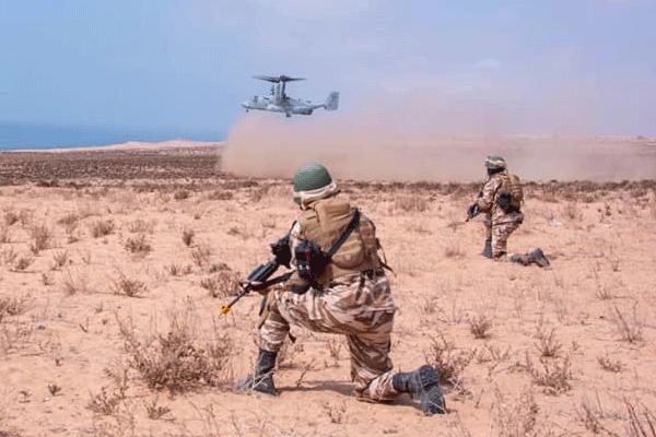 تمارين جديد للقوات الخاصة المغربية مع قوات المارينز الأمريكية (فيديو)