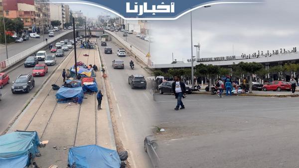 إصــابــة رجال أمن بعد هجوم مهاجرين أفارقة بمحيط محطة أولاد زيان