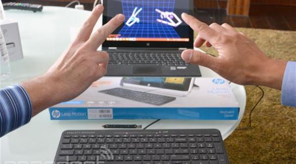 "إتش بي" تطلق لوحة مفاتيح  تفهم حركة الأصابع وإيماءاتها