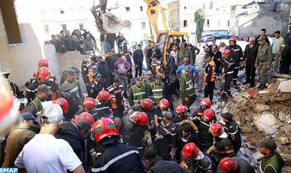 انهيار منزلين آيلين للسقوط بالدار البيضاء..العائلة كانت ترفض الانتقال لهذا السبب