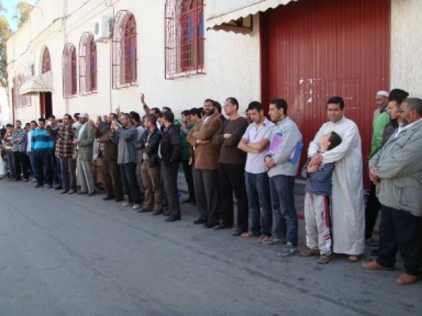 العدل والإحسان تقاطع مساجد الأوقاف