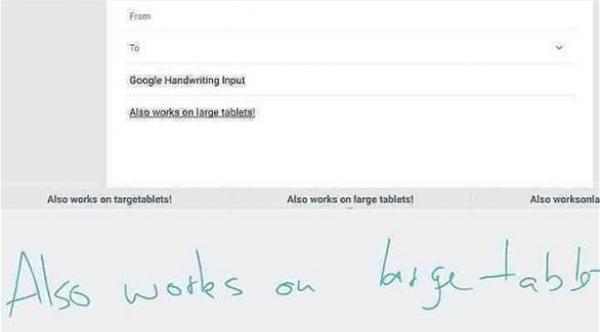 أجهزة أندرويد تتعرف على خط اليد