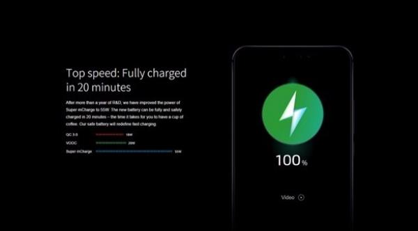 تقنية جديدة تشحن الهاتف كاملاً في 20 دقيقة