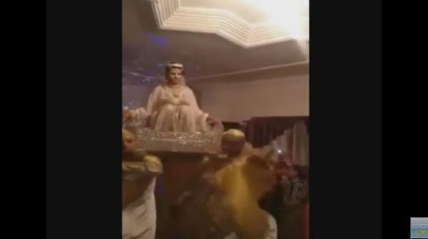 تـقويـــسة خـطيرة كَطَيَّـــحْ عْروســــة من فوق الـعـمارية