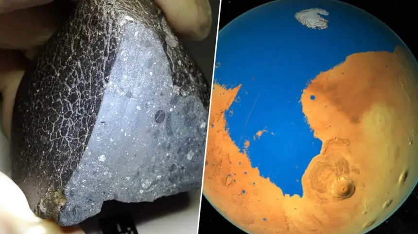 نيزك مغربي يكشف معلومات مفاجئة عن المريخ بعد عقد من بيعه لشخص أمريكي