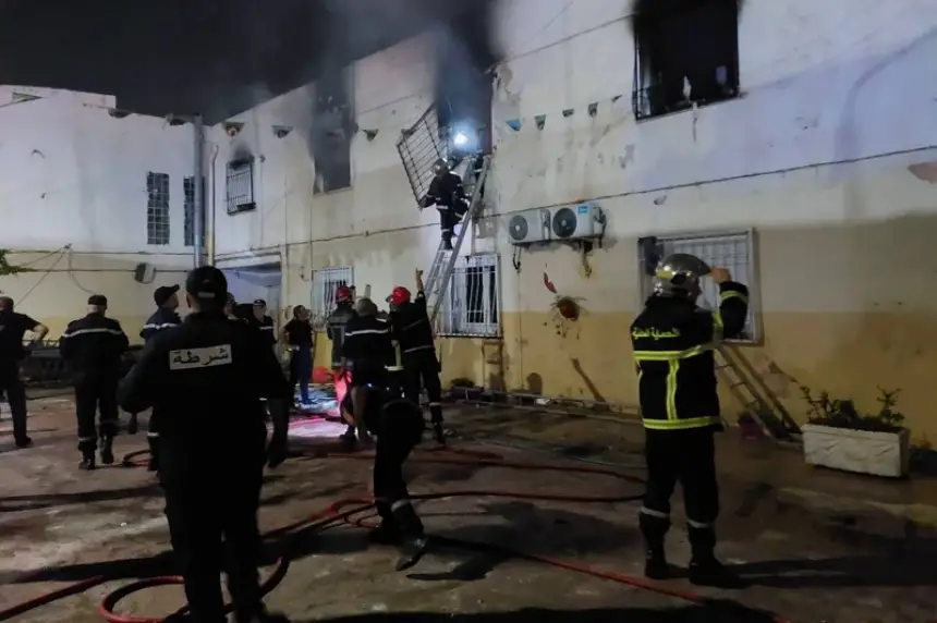 فاجعة تهز الجزائر .. قتلى وجرحى في حريق بدار للأيتام ضواحي العاصمة
