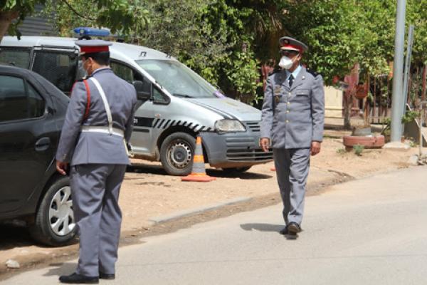 "درك الصخيرات" ينقذ "قائدا" من قبضة شاب "هائج" كان في حالة هيستيرية مفرطة