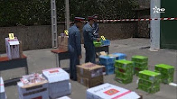 حجز كمية من السجائر المهربة و "المعسل" بتارودانت