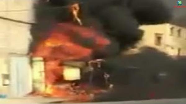 عافية كبيرة شعلت في محل سيكليس بأيت ملول