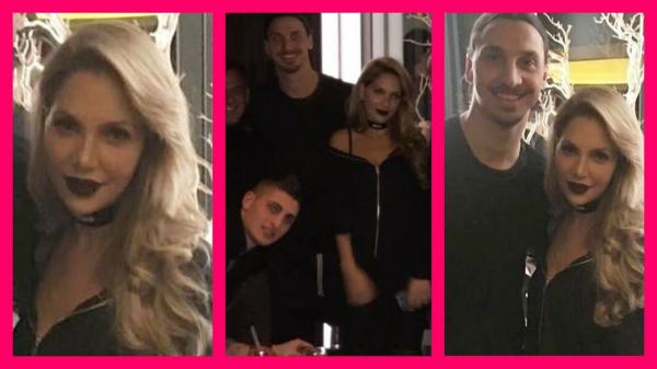 الأميرة لالة سكينة تتألق بإطلالة ساحرة رفقة اللاعب الدولي ابراهموفيتش